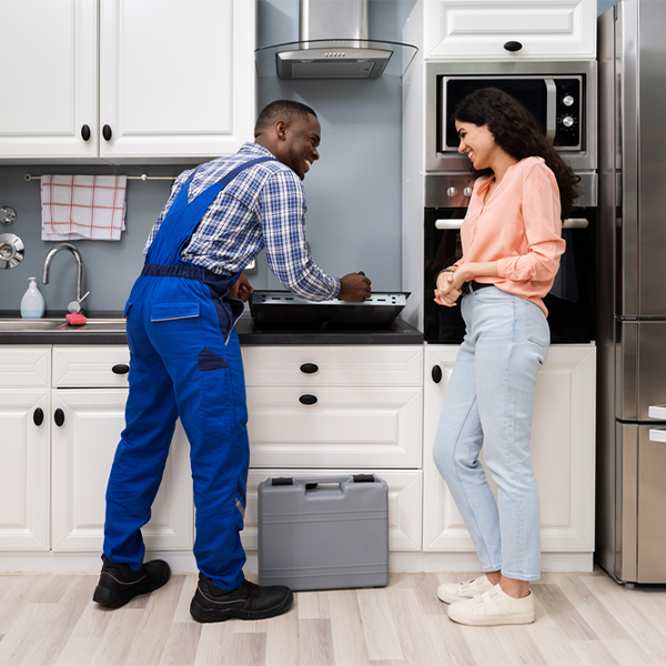 can you provide an estimate for cooktop repair before beginning any work in Saddle River